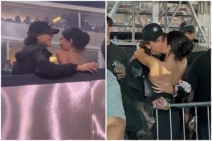 好萊塢最夯小鮮肉死會鐵證曝光！　演唱會激吻名媛閃瞎狗仔